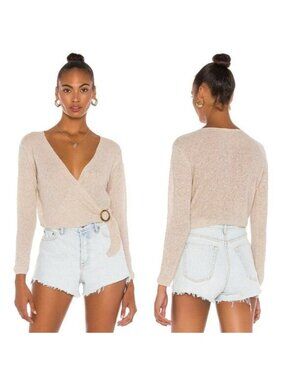 One Grey Day Benson Cross Front Top - XS